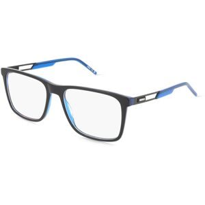 Safilo GmbH Hugo HG1386 Herren-Brille inkl. Gläser Vollrand Quadratisch Acetat-Gestell 55/17/145, Schwarz