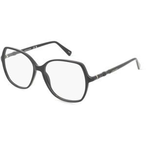 Marchon Germany GmbH Longchamp LO2769 Damen-Brille inkl. Gläser Vollrand Oval Kunststoff-Gestell 55/15/145, Schwarz