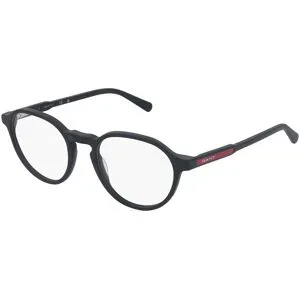 Marcolin Deutschland GmbH Gant GA50109 Herren-Brille inkl. Gläser Vollrand Rund Acetat-Gestell 51/20/145, Schwarz