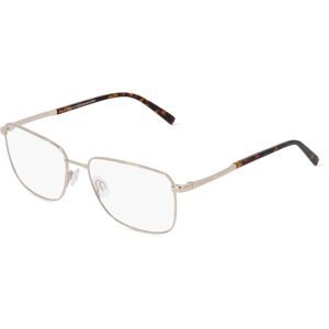 Eschenbach Optik GmbH Marc O'Polo Eyewear 502175 Herren-Brille inkl. Gläser Vollrand Quadratisch Metall-Gestell 56/17/140, Gold