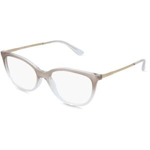 Luxottica Fashion Brillen Vertriebs GmbH Vogue 0VO5673 Damen-Brille inkl. Gläser Vollrand Oval Kunststoff-Gestell 52/16/140, Braun