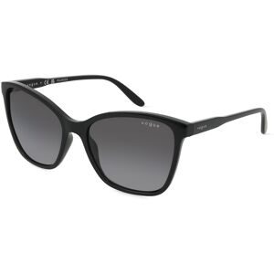 Luxottica Fashion Brillen Vertriebs GmbH Vogue eyewear VO5520S Damen-Sonnenbrille Vollrand Butterfly Kunststoff-Gestell, Schwarz