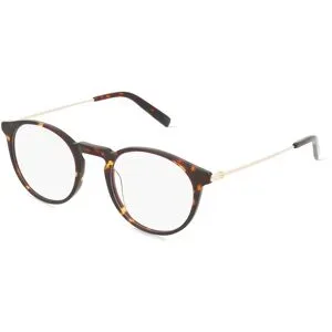 Charmant GmbH Europe Esprit 34002 Unisex-Brille inkl. Gläser Vollrand Rund Kunststoff-Gestell 49/21/145, Havanna