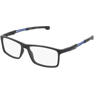 Safilo GmbH Carrera 4410 Herren-Brille inkl. Gläser Vollrand Quadratisch Kunststoff-Gestell 55/16/140, Schwarz