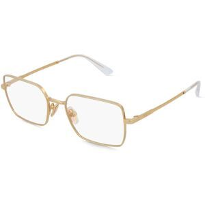 Luxottica Fashion Brillen Vertriebs GmbH Vogue 0VO4340 Damen-Brille inkl. Gläser Vollrand Eckig Metall-Gestell 51/18/140, Gold