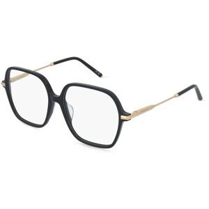 DE RIGO Vision D.A.CH. GmbH Nina Ricci VNR432 Damen-Brille inkl. Gläser Vollrand Quadratisch Kunststoff-Gestell 54/15/140, Schwarz