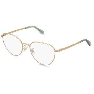 Luxottica Fashion Brillen Vertriebs GmbH Swarovski SK1029D Damen-Brille inkl. Gläser Vollrand Rund Metall-Gestell 54/19/135, Gold