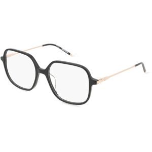 DE RIGO Vision D.A.CH. GmbH Zadig & Voltaire ZVVZV328 Unisex-Brille inkl. Gläser Vollrand Quadratisch Kunststoff-Gestell 53/17/140, Schwarz