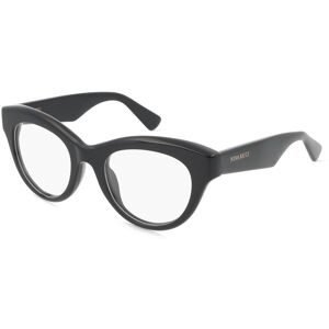 DE RIGO Vision D.A.CH. GmbH Nina Ricci VNR381 Unisex-Brille inkl. Gläser Vollrand Butterfly Acetat-Gestell 49/20/140, Schwarz