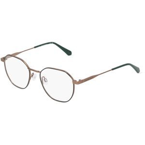 Marchon Germany GmbH Calvin Klein Jeans CKJ 22220 Unisex-Brille inkl. Gläser Vollrand Quadratisch Metall-Gestell 51/19/140, Grün