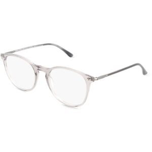 Luxottica Fashion Brillen Vertriebs GmbH Giorgio Armani AR7125 Herren-Brille inkl. Gläser Vollrand Panto Acetat-Gestell 50/20/145, Grau