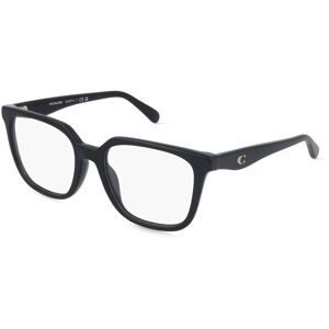 Luxottica Fashion Brillen Vertriebs GmbH Coach 0HC6271U Damen-Brille inkl. Gläser Vollrand Quadratisch Acetat-Gestell 54/19/140, Schwarz