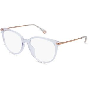Luxottica Fashion Brillen Vertriebs GmbH Michael Kors MK4106U WESTPORT Damen-Brille inkl. Gläser Vollrand Rund Kunststoff-Gestell 54/17/140, Transparent