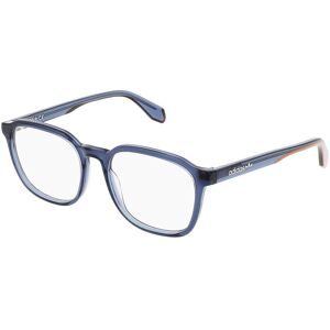 Marcolin Deutschland GmbH Adidas Originals OR5045 Unisex-Brille inkl. Gläser Vollrand Quadratisch Acetat-Gestell 52/17/145, Blau