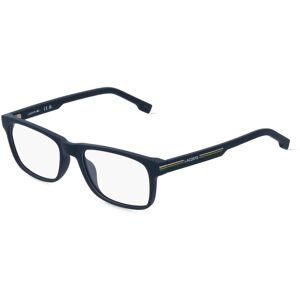Marchon Germany GmbH Lacoste L2886 Unisex-Brille inkl. Gläser Vollrand Quadratisch Acetat-Gestell 55/18/145, Blau