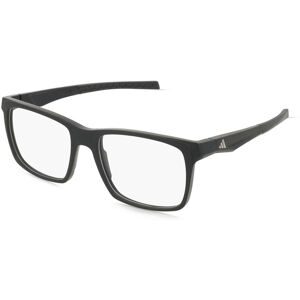 Marcolin Deutschland GmbH Adidas SP5103 Herren-Brille inkl. Gläser Vollrand Pilot Kunststoff-Gestell 55/18/140, Schwarz