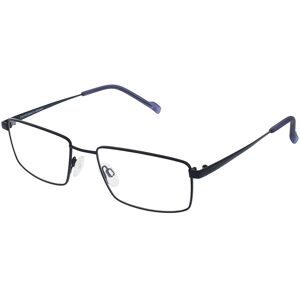 Eschenbach Optik GmbH Eschenbach 820789 Herren-Brille inkl. Gläser Vollrand Quadratisch Titan-Gestell 55/18/145, Blau