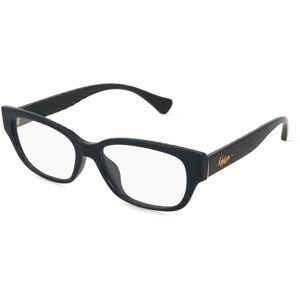 Luxottica Fashion Brillen Vertriebs GmbH Ralph 0RA7165U Damen-Brille inkl. Gläser Vollrand Oval Kunststoff-Gestell 53/16/145, Schwarz