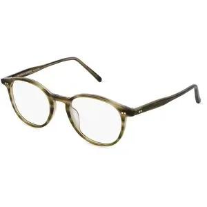 De Lotto s.r.l. Fielmann MF 055 RN Unisex-Brille inkl. Gläser Vollrand Oval Kunststoff-Gestell 50/20/145, Grün