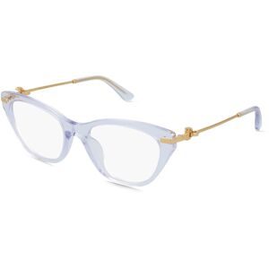 Luxottica Fashion Brillen Vertriebs GmbH Dolce&Gabbana 0DG3428 Damen-Brille inkl. Gläser Vollrand Butterfly Acetat-Gestell 53/19/140, Transparent
