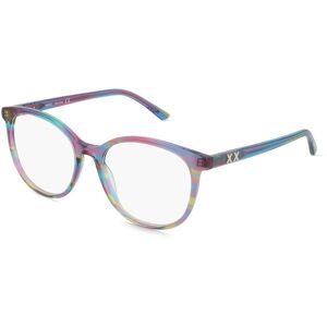 OWP Brillen GmbH Optische Werke Mexx Eyes 2604 Damen-Brille inkl. Gläser Vollrand Panto Kunststoff-Gestell 52/17/140, Blau