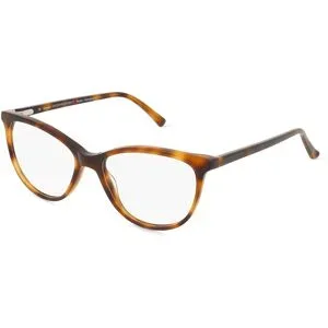 Wenzhou Lanson International Co., Ltd. Fielmann LN 009 MOD II FLEX CL Damen-Brille inkl. Gläser Vollrand Butterfly Acetat-Gestell 52/15/135, Havanna