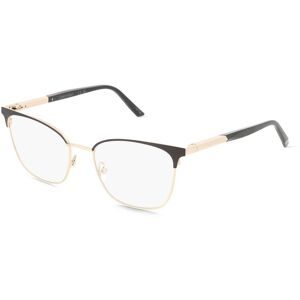 Marchon Germany GmbH Calvin Klein CK25105 Damen-Brille inkl. Gläser Vollrand Cat Eye Metall-Gestell 52/18/145, Schwarz