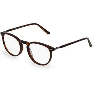Eyestar Limited (China) Fielmann MI 008 CL Unisex-Brille inkl. Gläser Vollrand Panto Acetat-Gestell 50/20/135, Havanna