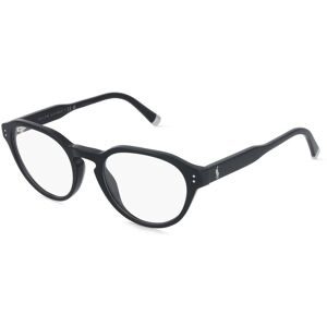 Luxottica Fashion Brillen Vertriebs GmbH Polo Ralph Lauren PH2304U Herren-Brille inkl. Gläser Vollrand Panto Acetat-Gestell 50/20/145, Schwarz
