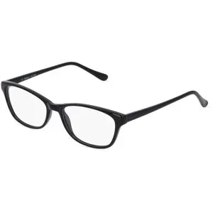 Zhangzhou Agilton Optical Co., Ltd. Fielmann MC 589 CL Damen-Brille inkl. Gläser Vollrand Butterfly Propionat-Gestell 51/16/135, Schwarz