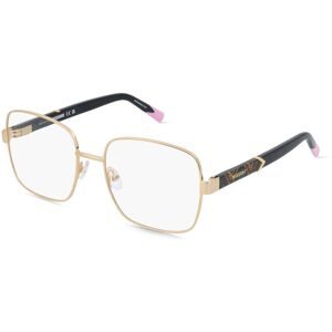 Safilo GmbH Missoni MIS 0218 Damen-Brille inkl. Gläser Vollrand Eckig Metall-Gestell 55/18/140, Gold