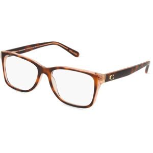 Luxottica Fashion Brillen Vertriebs GmbH Coach HC6129 Damen-Brille inkl. Gläser Vollrand Quadratisch Acetat-Gestell 54/16/140, Grün