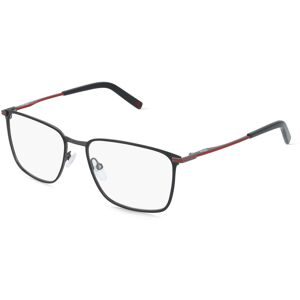 DE RIGO Vision D.A.CH. GmbH Fila VFI994 Herren-Brille inkl. Gläser Vollrand Quadratisch Edelstahl-Gestell 56/17/145, Grau