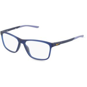 Marchon Germany GmbH Nike NK7293 Herren-Brille inkl. Gläser Vollrand Eckig Kunststoff-Gestell 58/15/145, Blau