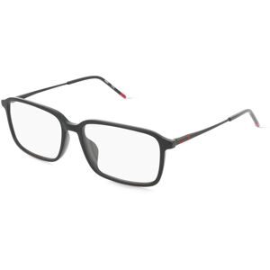 Safilo GmbH Hugo HG 1321/G Herren-Brille inkl. Gläser Vollrand Eckig Acetat-Gestell 56/16/145, Schwarz