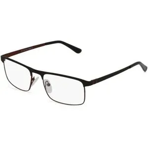 Wenzhou Olive Optical Co., Ltd Fielmann OL 011 FLEX CL Herren-Brille inkl. Gläser Vollrand Quadratisch Edelstahl-Gestell 54/18/140, Schwarz