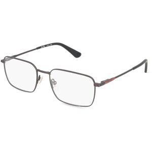DE RIGO Vision D.A.CH. GmbH Police POIVPLG69 Unisex-Brille inkl. Gläser Vollrand Quadratisch Metall-Gestell 55/18/145, Grau