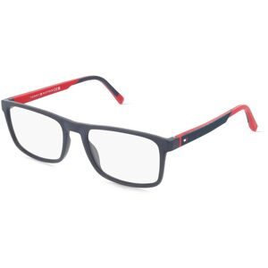 Safilo GmbH Tommy Hilfiger TH 2148 Herren-Brille inkl. Gläser Vollrand Eckig Kunststoff-Gestell 55/18/145, Blau