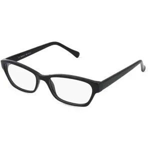 Zhangzhou Agilton Optical Co., Ltd. Fielmann MC 593 CL Damen-Brille inkl. Gläser Vollrand Butterfly Propionat-Gestell 52/16/135, Schwarz