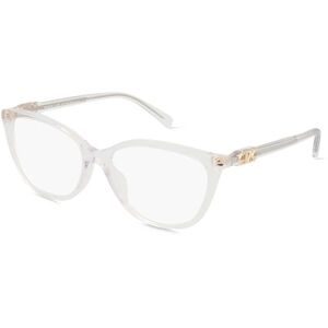 Luxottica Fashion Brillen Vertriebs GmbH Michael Kors MK4109U WESTMINSTER Damen-Brille inkl. Gläser Vollrand Cat Eye Acetat-Gestell 54/16/140, Transparent