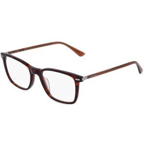 Marchon Germany GmbH Calvin Klein CK22541 Unisex-Brille inkl. Gläser Vollrand Quadratisch Kunststoff-Gestell 53/19/145, Havanna