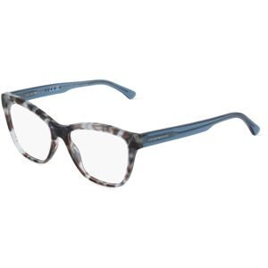 Luxottica Fashion Brillen Vertriebs GmbH Emporio Armani EA3193 Damen-Brille inkl. Gläser Vollrand Cat Eye Acetat-Gestell 52/16/140, Blau