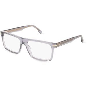 Safilo GmbH Carrera 344 Herren-Brille inkl. Gläser Vollrand Halb Metall-Gestell 55/17/145, Grau