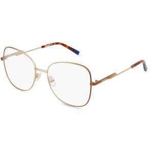 Safilo GmbH Missoni MIS 0227 Damen-Brille inkl. Gläser Vollrand Butterfly Metall-Gestell 50/17/145, Gold