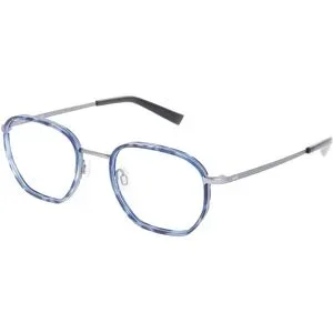 Charmant GmbH Europe Esprit 33531 Herren-Brille inkl. Gläser Vollrand Geometrisch Kunststoff-Gestell 50/21/145, Blau