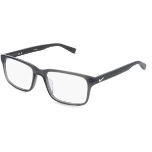 Marchon Germany GmbH Nike NIKE 1001Y Unisex-Brille inkl. Gläser Vollrand Eckig Acetat-Gestell 53/17/140, Grau
