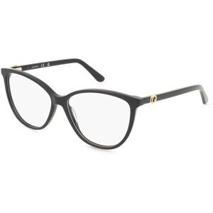 Marcolin Deutschland GmbH Guess GU50311 Damen-Brille inkl. Gläser Vollrand Cat Eye Acetat-Gestell 55/14/140, Schwarz