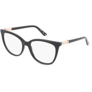 Marcolin Deutschland GmbH Guess GU50197 Damen-Brille inkl. Gläser Vollrand Quadratisch Acetat-Gestell 52/17/140, Schwarz
