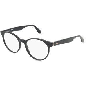 Marcolin Deutschland GmbH Adidas OR5085 Unisex-Brille inkl. Gläser Vollrand Rund Acetat-Gestell 51/18/150, Schwarz