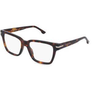 Safilo GmbH Victoria Beckham VB 1010 Damen-Brille inkl. Gläser Vollrand Quadratisch Acetat-Gestell 52/17/140, Braun